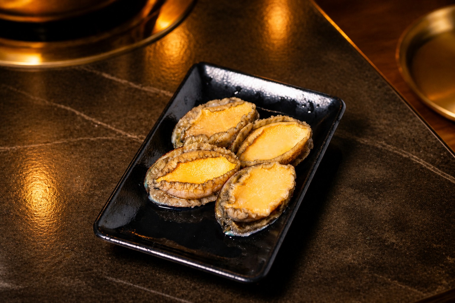 Fresh abalone for seafood and hot pot